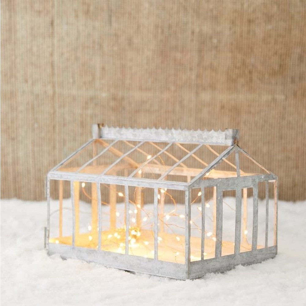 Concordville Anthropologie Terrain Zinc Metal Village Greenhouse Large 2019